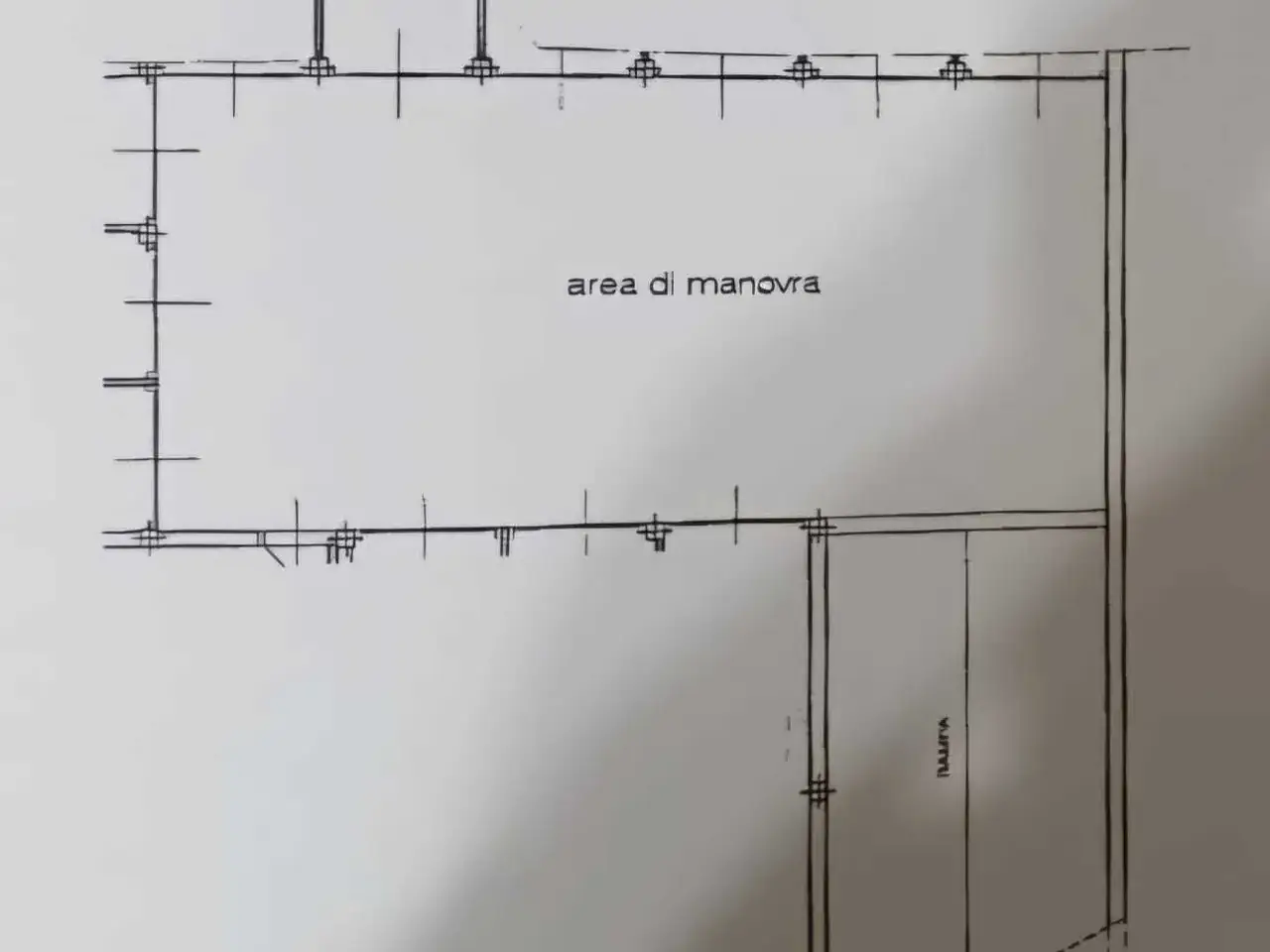 Parcheggio chiuso in , Rottofreno, {3} - Planimetria 1