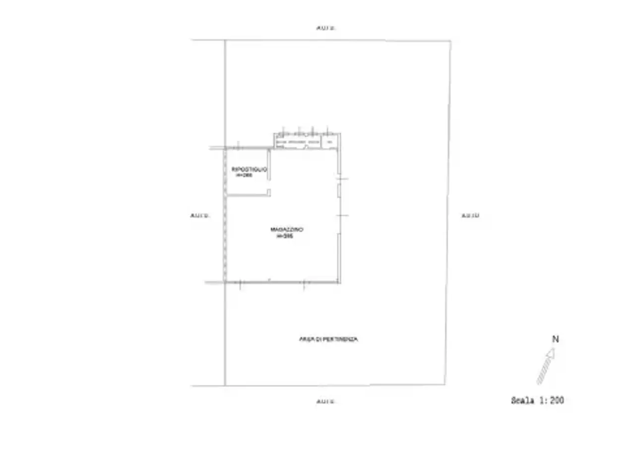Magazzino in , Arcisate, {3} - Planimetria 1
