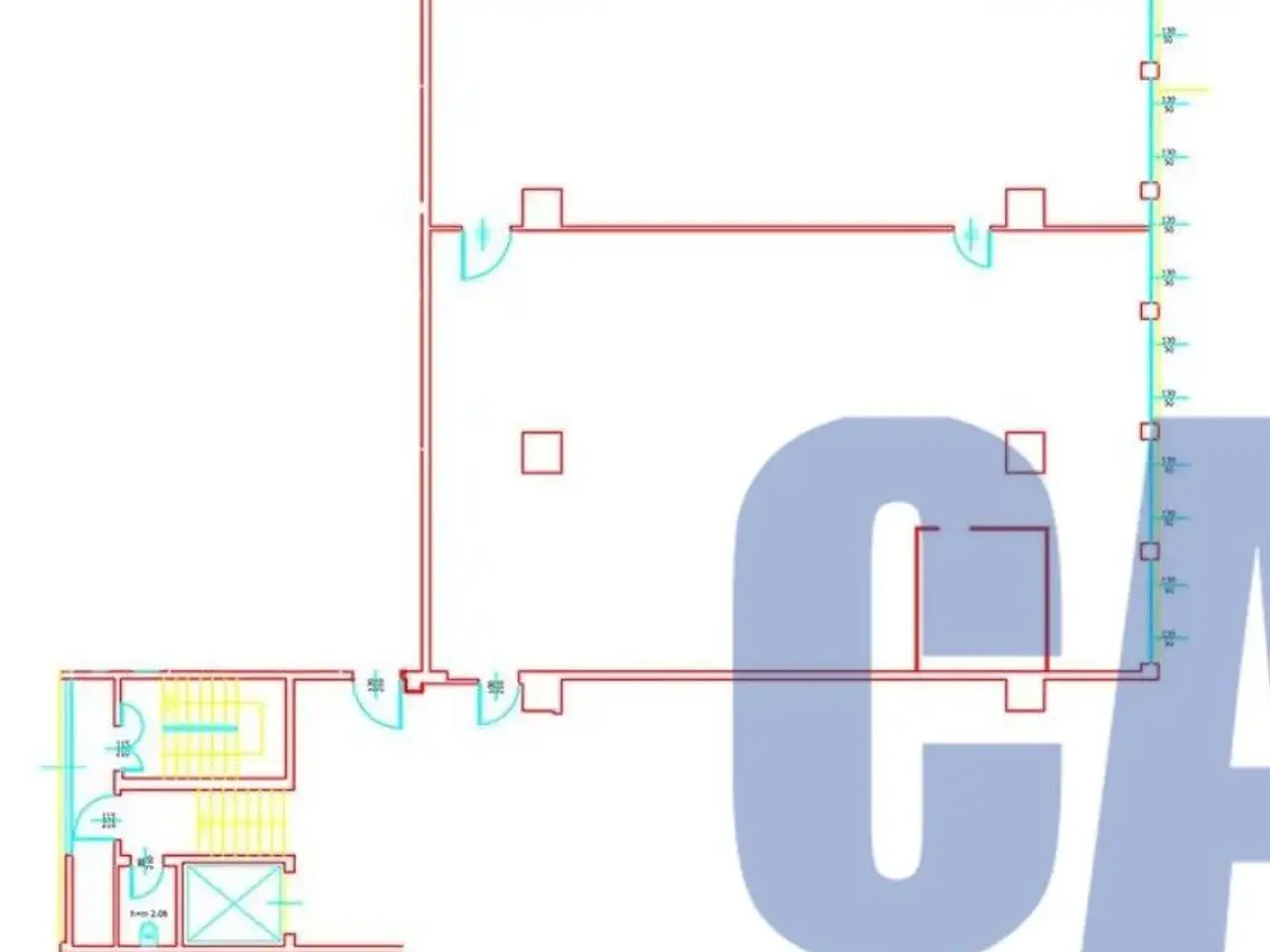 Magazzino in Via Mecenate, Milano, {3} - Planimetria 1