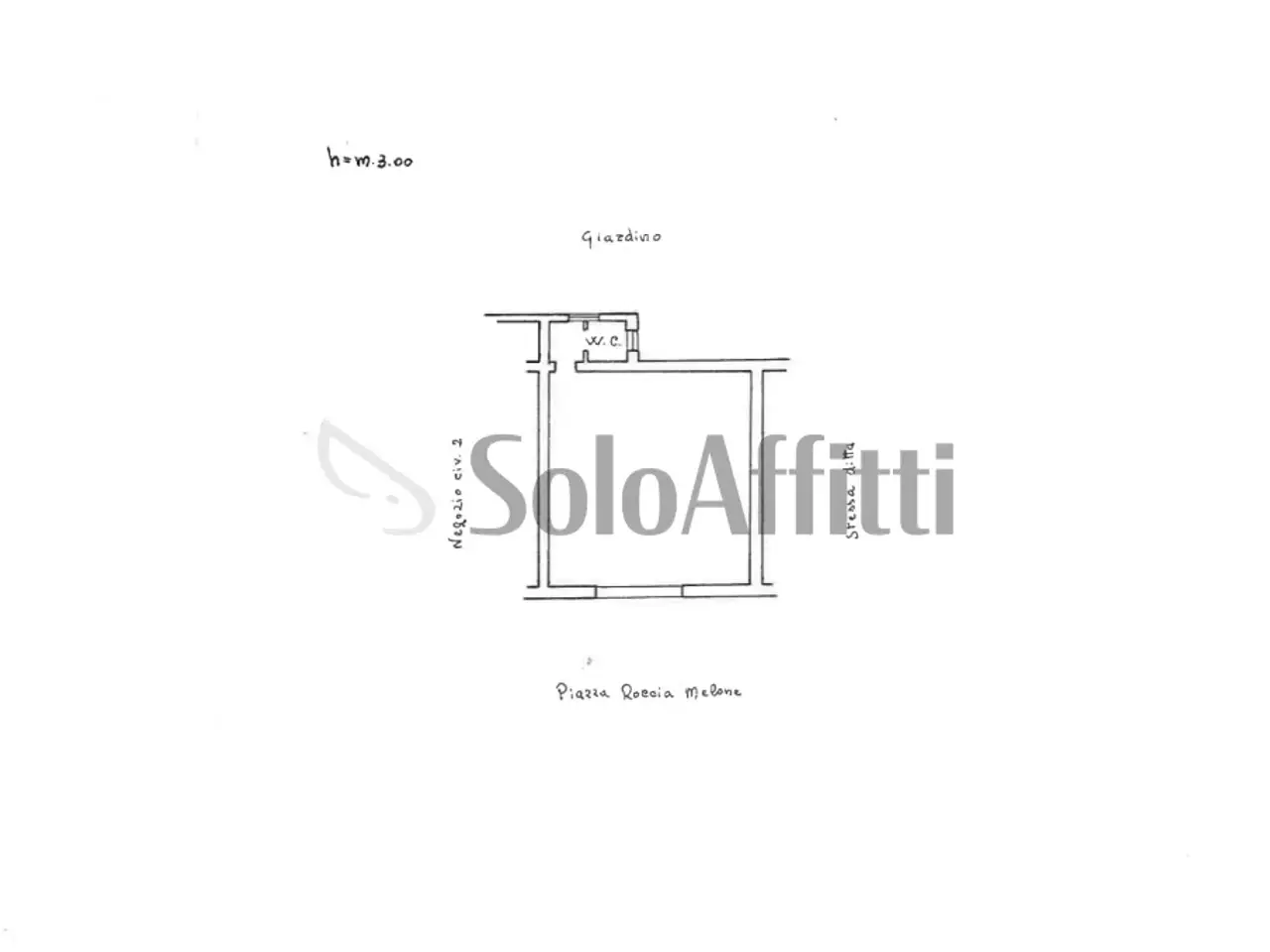 Negozio in , Roma, {3} - Planimetria 1