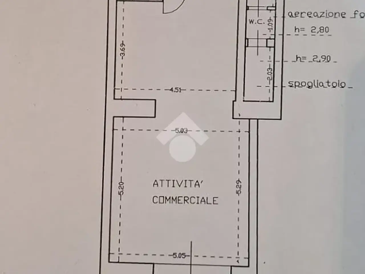 Negozio in Corso VI Aprile 258, Alcamo, {3} - Planimetria 1