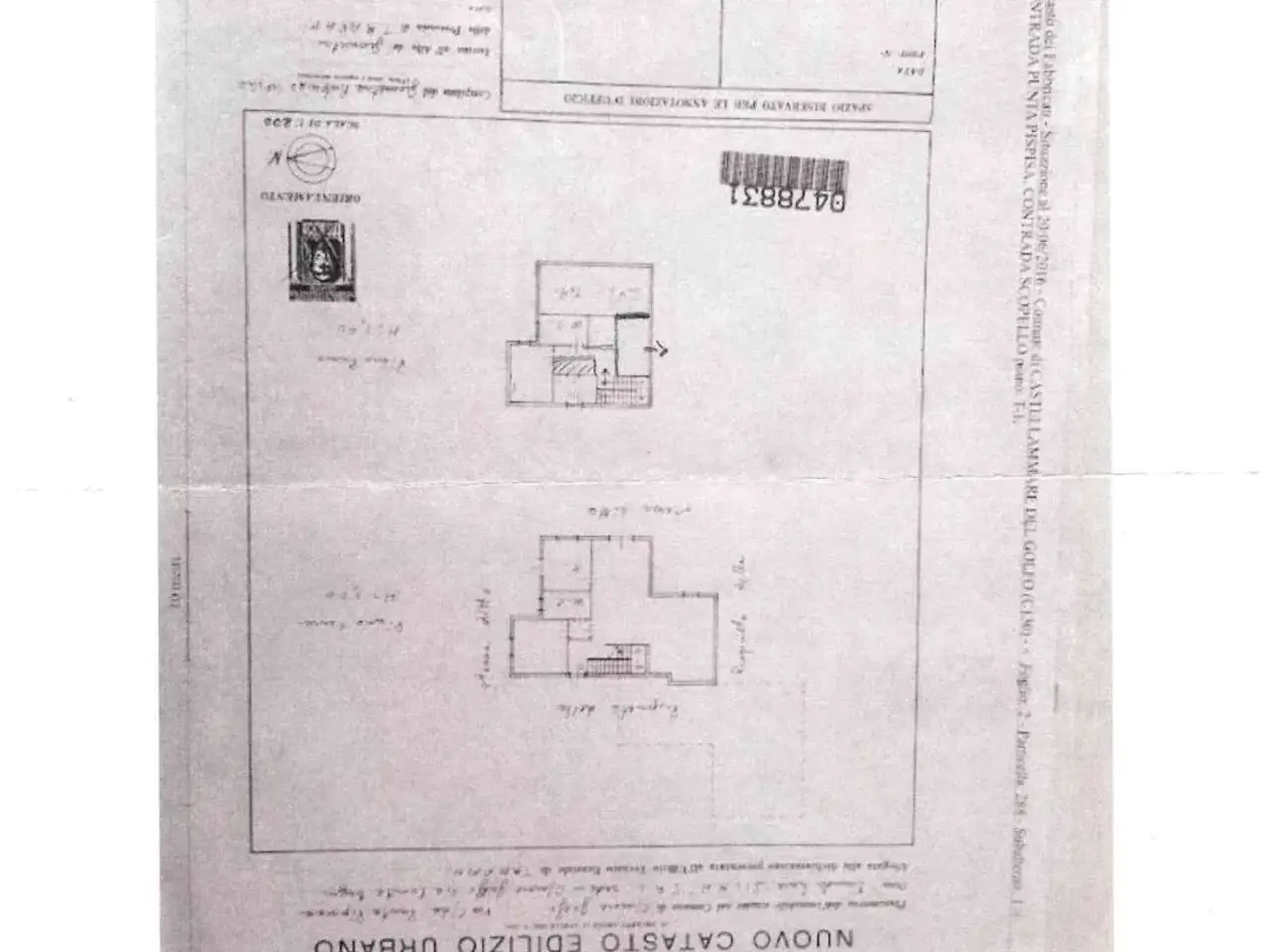 Villa in vendita, Contrada Fondachelle, Partinico - Planimetria 1