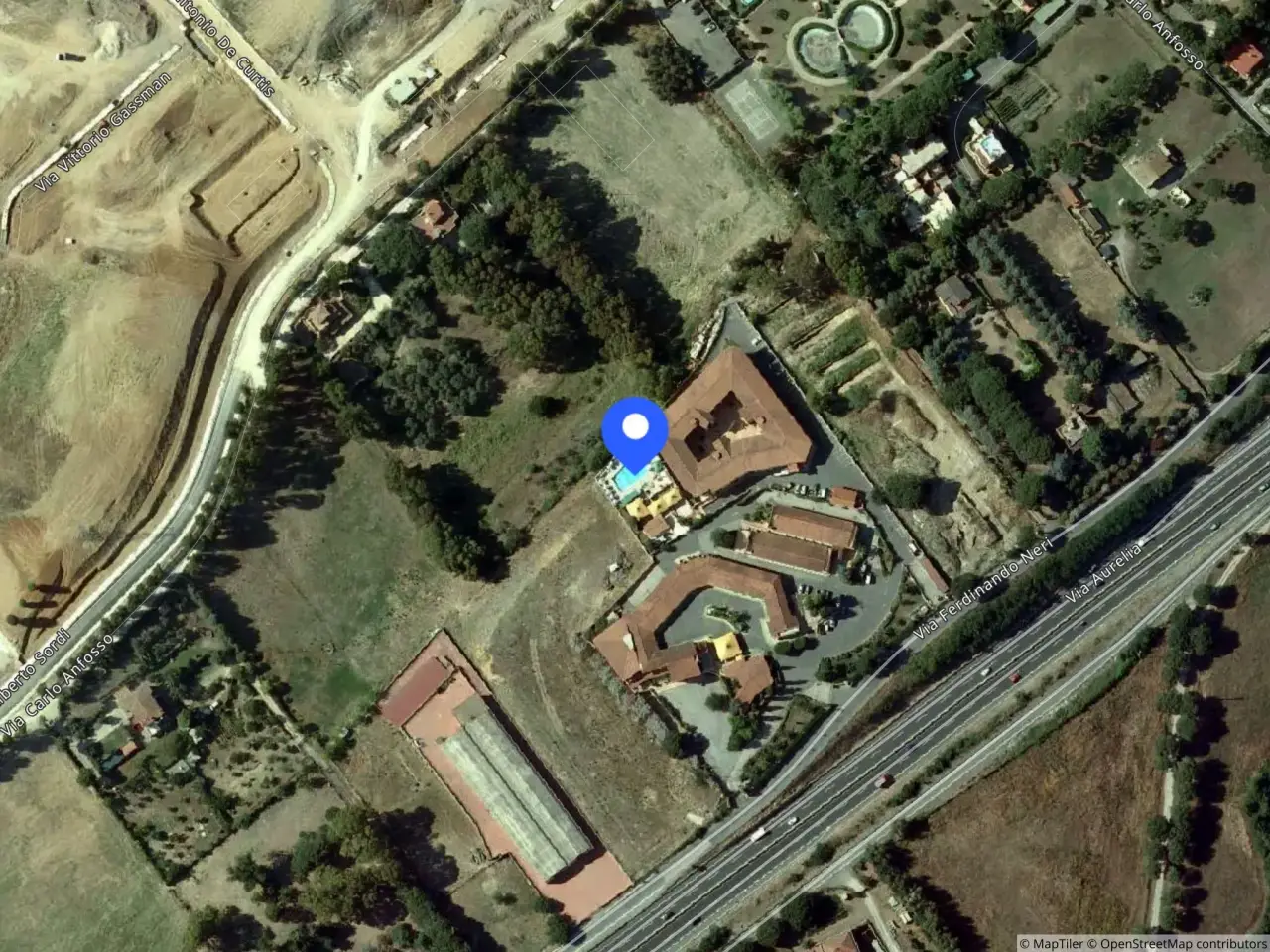 Impianto sportivo in Via Ferdinando Neri, Aranova Rm, Italia, Fiumicino, {3} - Foto 2