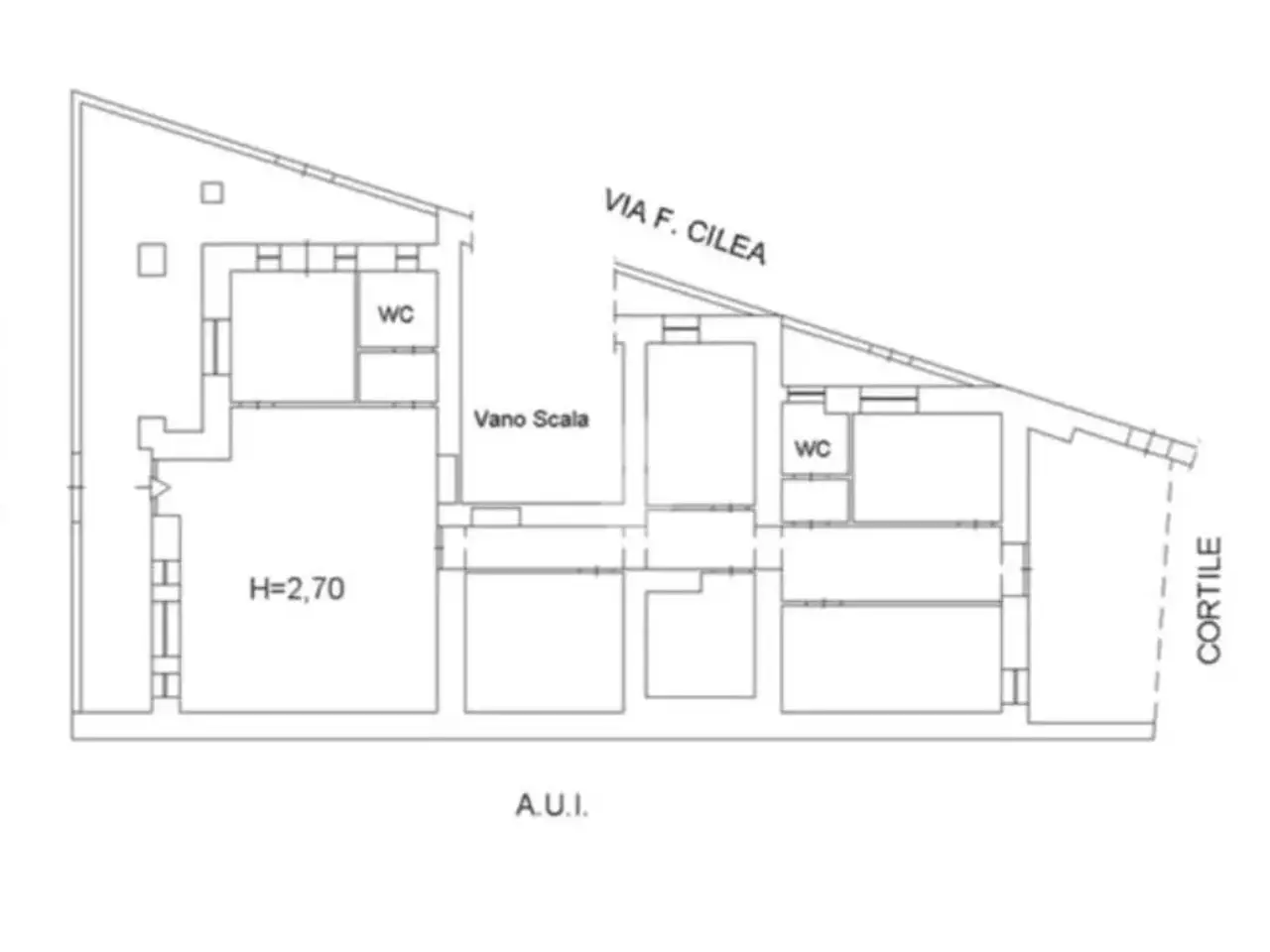 Ufficio in Via a. Franzese 46, Grumo Nevano, {3} - Planimetria 1