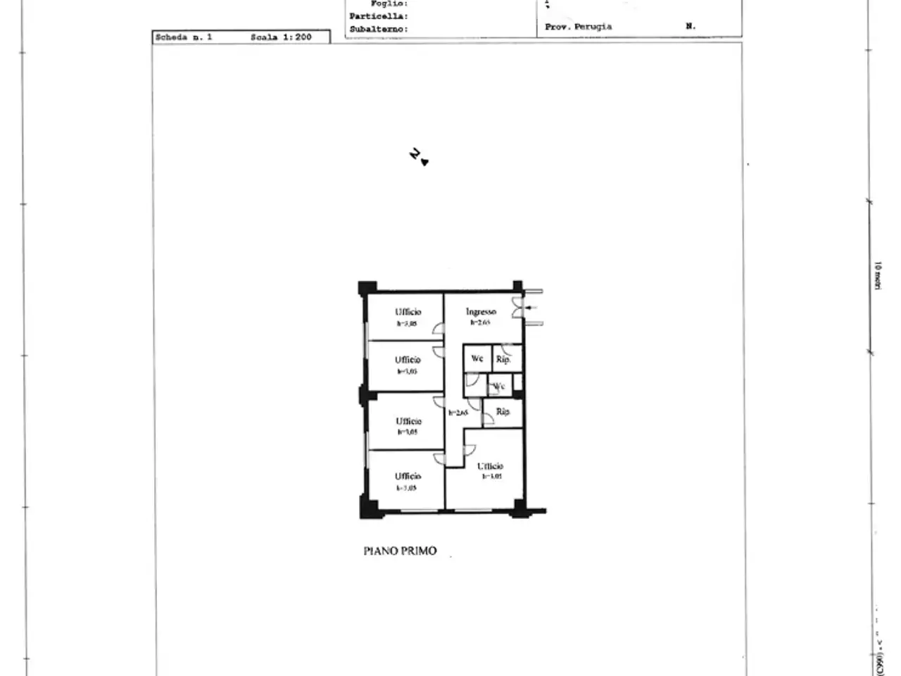 Ufficio in , Corciano, {3} - Planimetria 1