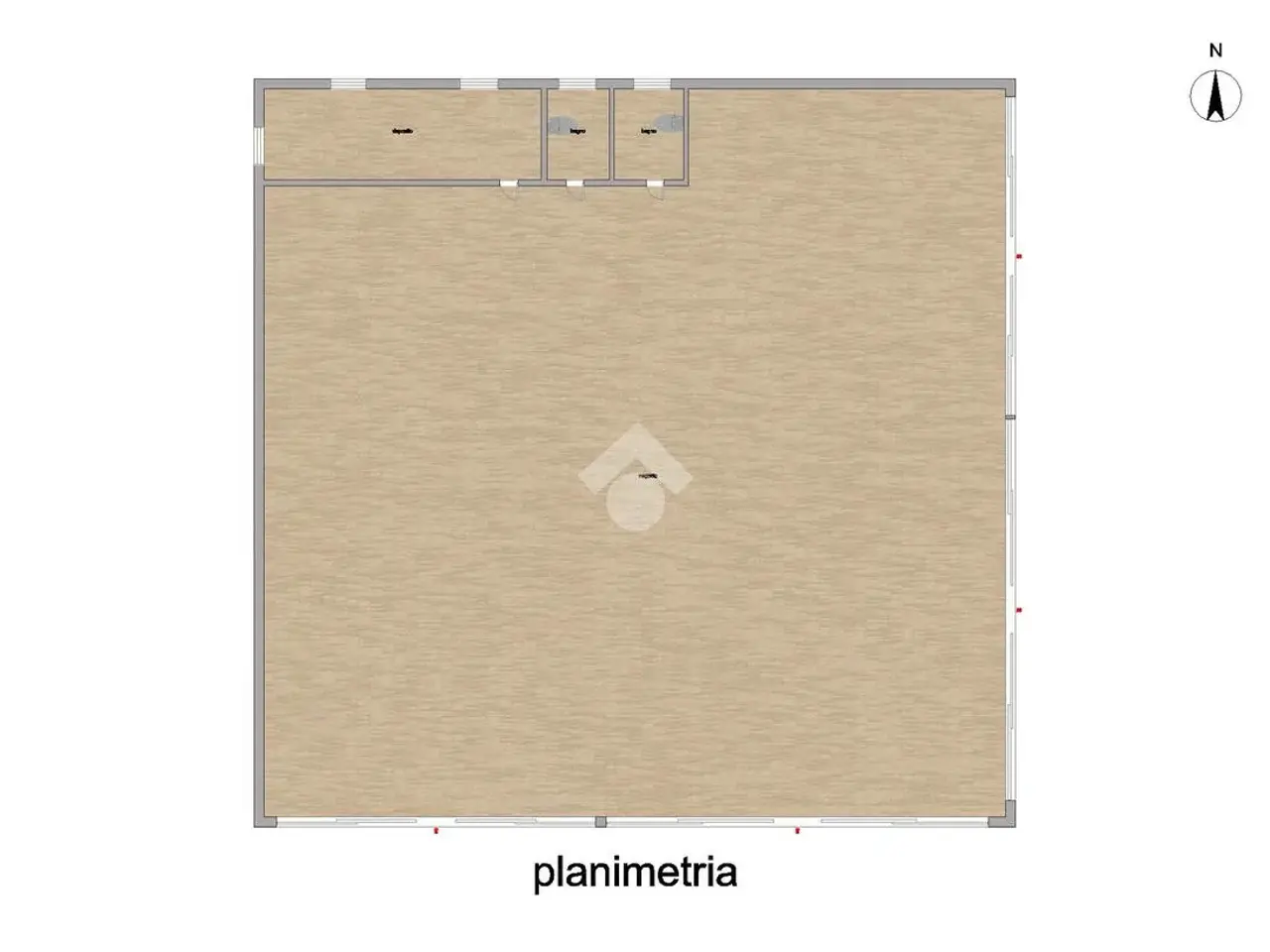 Negozio in Via della Repubblica 31, Casalmaggiore, {3} - Planimetria 1