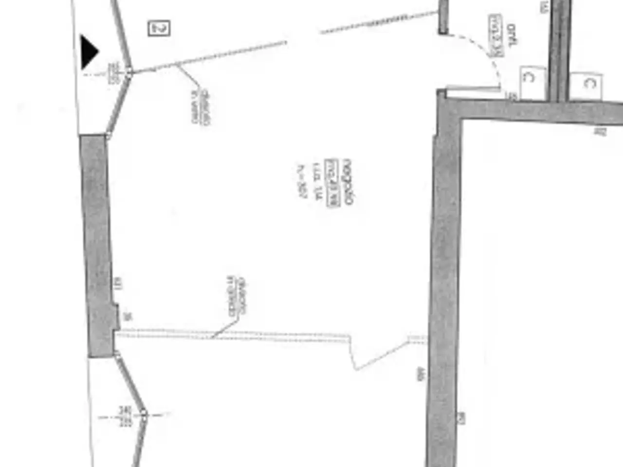 Negozio in Via Decio Raggi 1, Forli', {3} - Planimetria 1