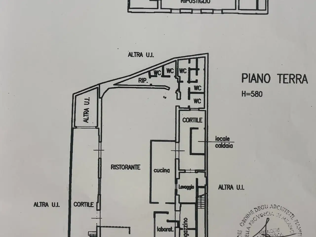 Negozio in Via Pacinotti, Milano, {3} - Planimetria 1