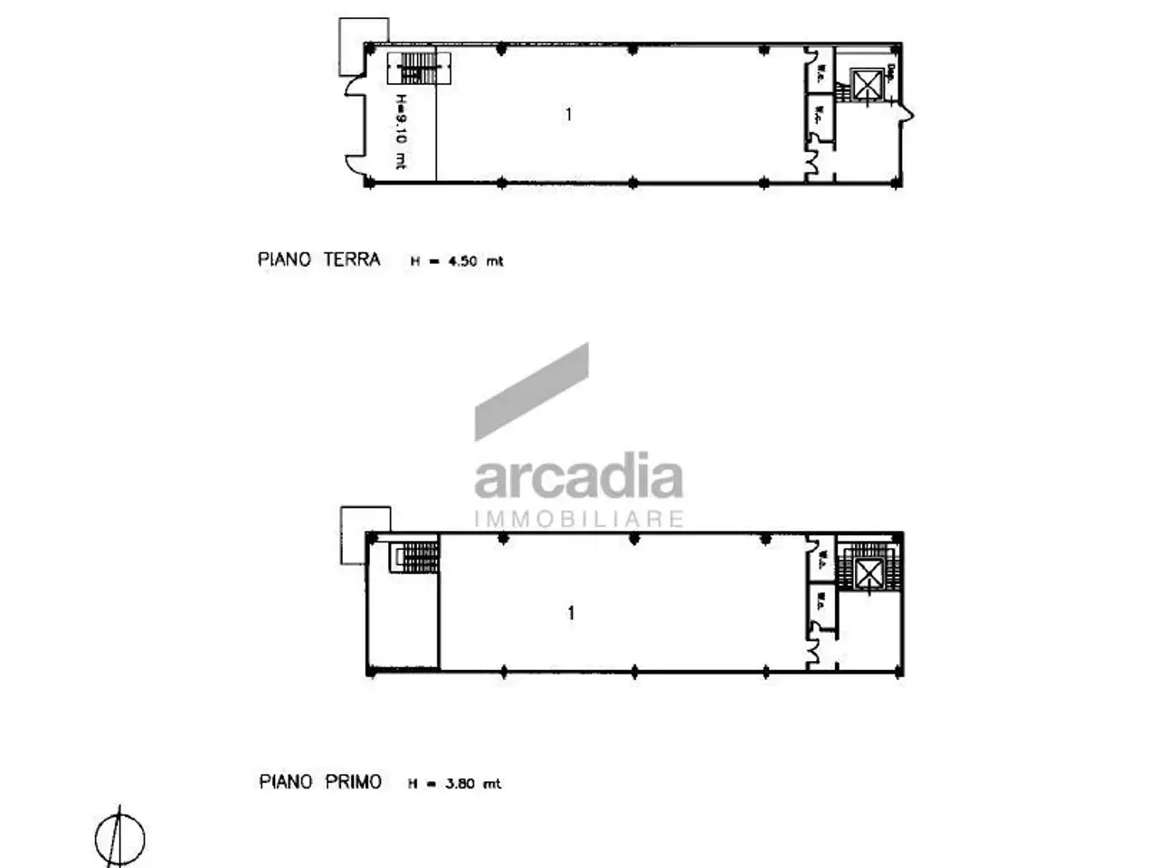 Capannone in Strada Statale 100 18, Casamassima, {3} - Planimetria 1