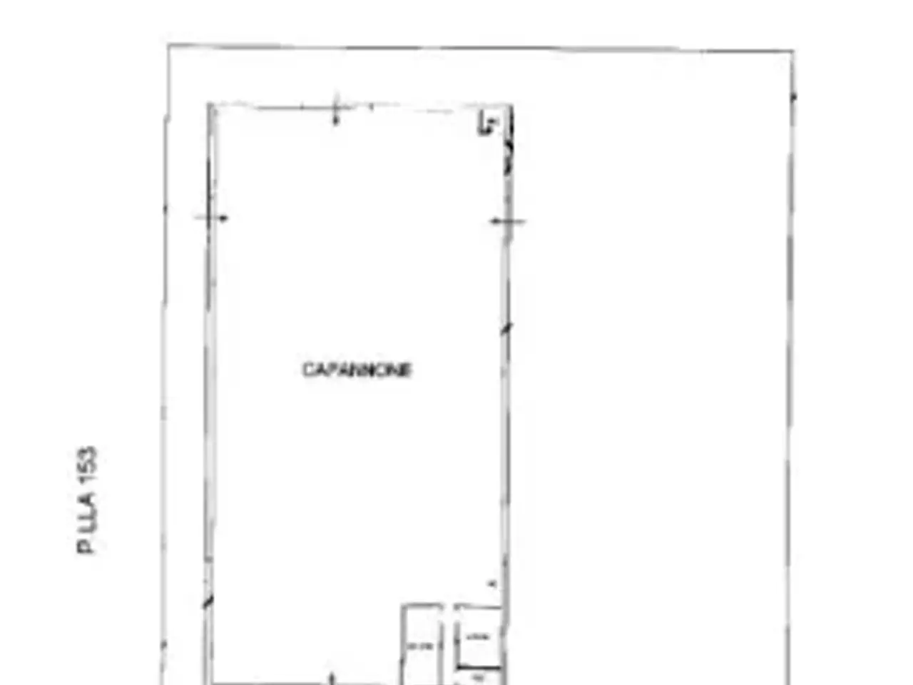 Capannone in Contrada Olivarelli Grimaldi, Bagnara Calabra, {3} - Planimetria 1