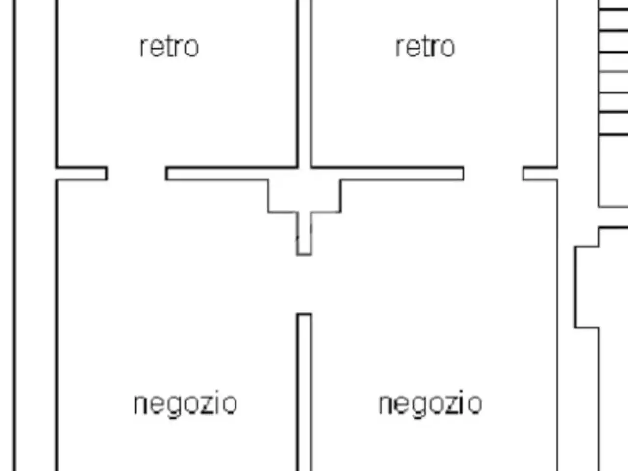 Negozio in Via Francesco Cigna 136, Torino, {3} - Planimetria 1