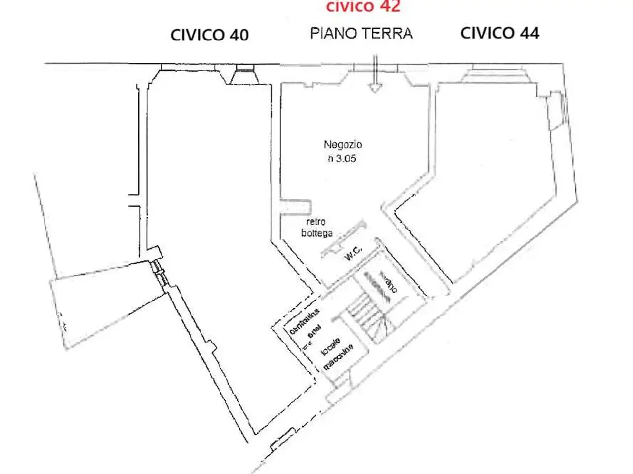 Negozio in Via Pizzecolli 42, Ancona, {3} - Foto 2