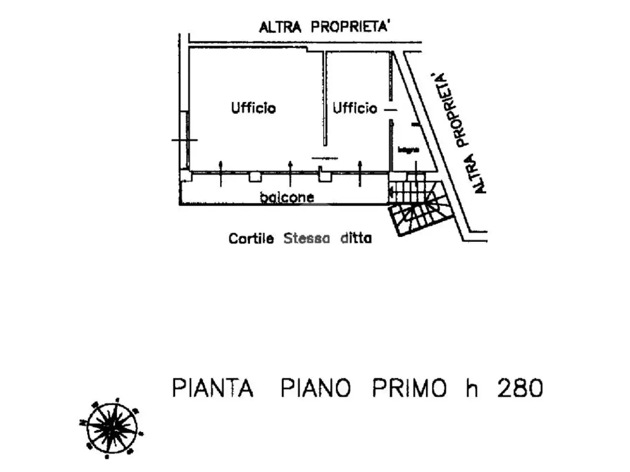 Ufficio in Via Madonna del Rosario 5, Strambino, {3} - Planimetria 1
