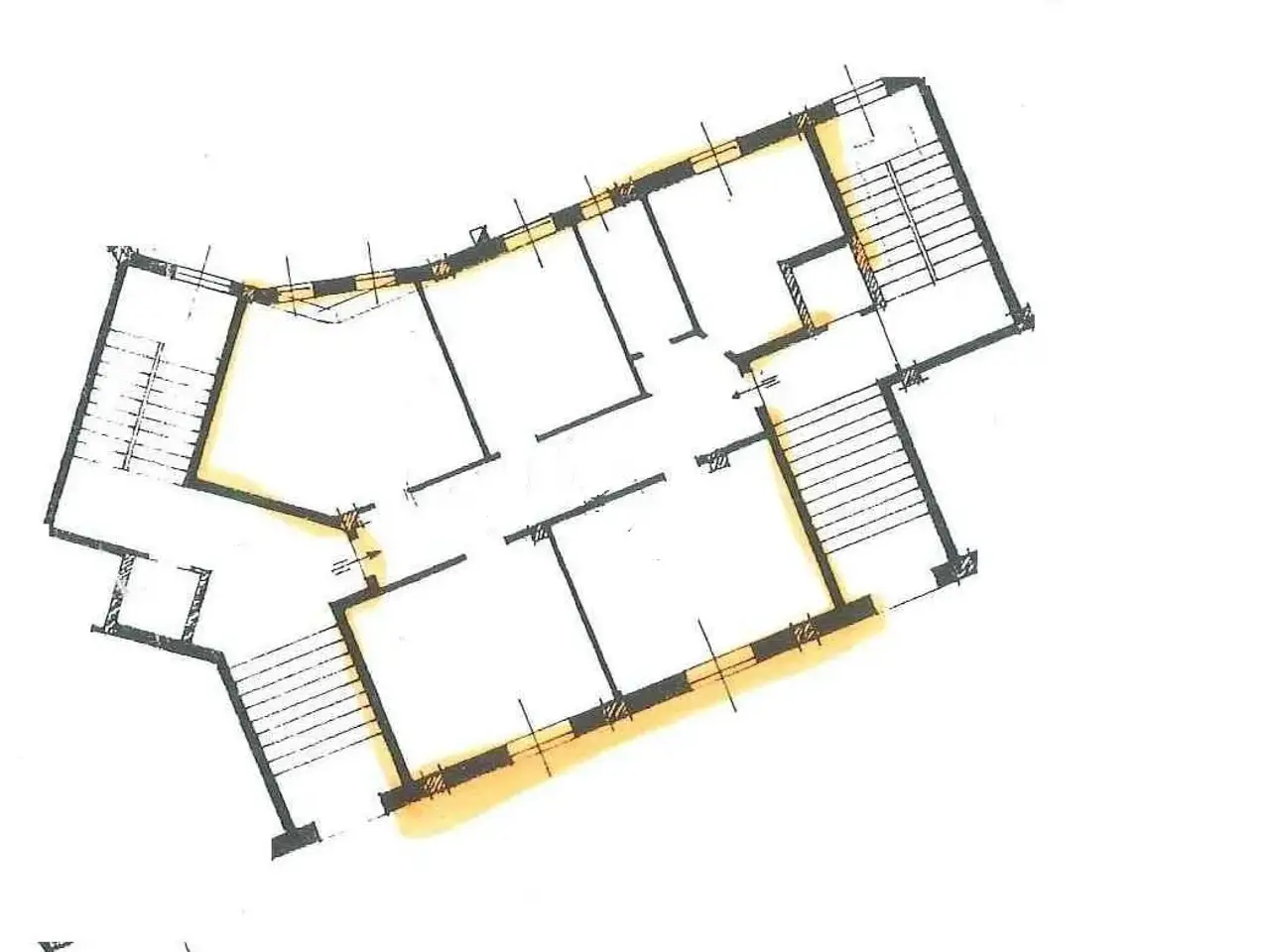 Ufficio in Via Carducci 9, Asti, {3} - Planimetria 1