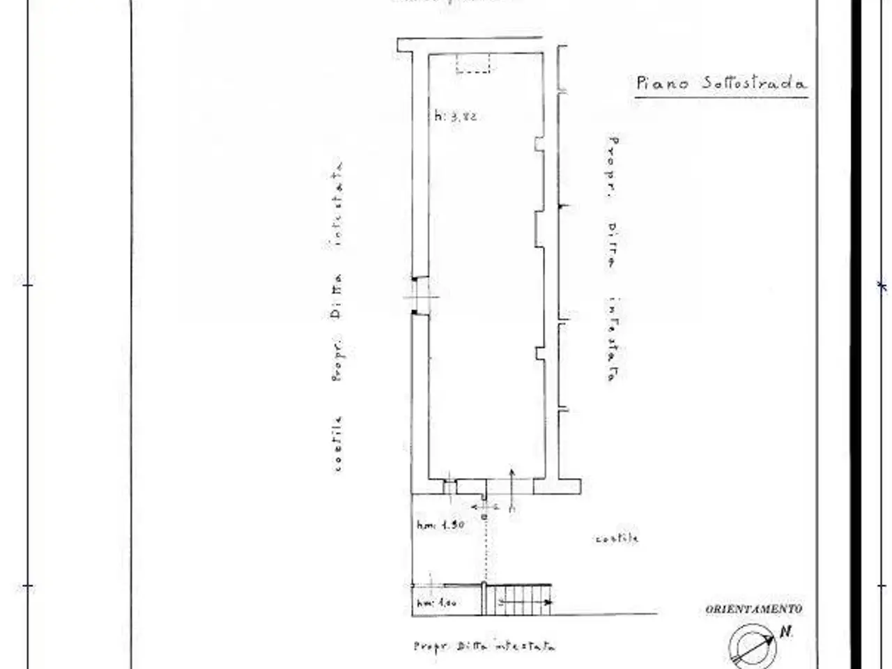 Negozio in Via Giuseppe Avezzana 23, Roma, {3} - Planimetria 1