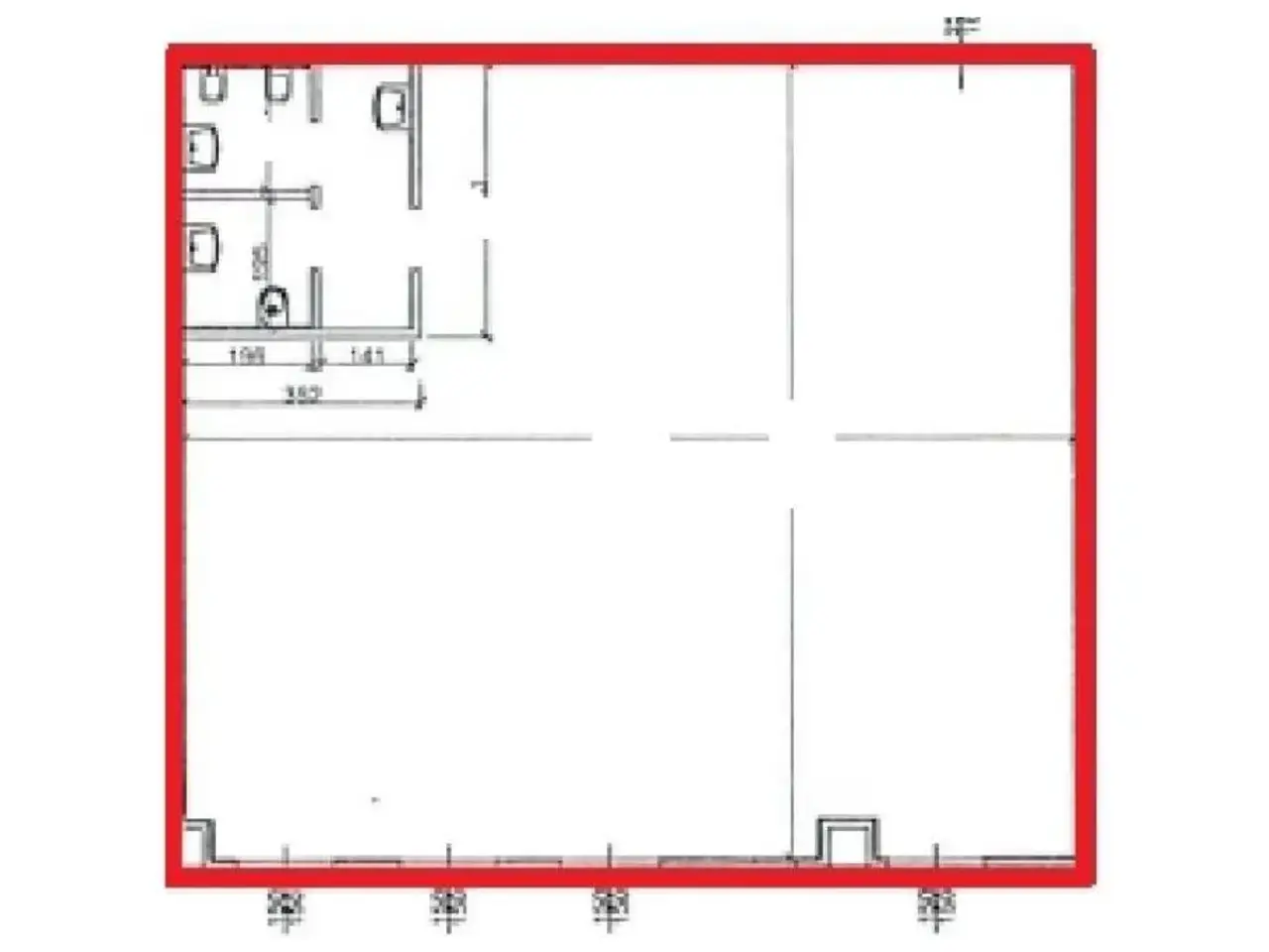 Ufficio in Via Sandro Pertini, Cazzago San Martino, {3} - Planimetria 1
