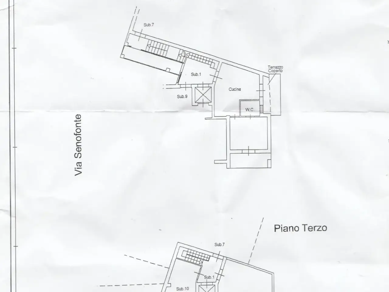 Bilocale in vendita, Via Senofonte 61, Bagheria - Planimetria 1