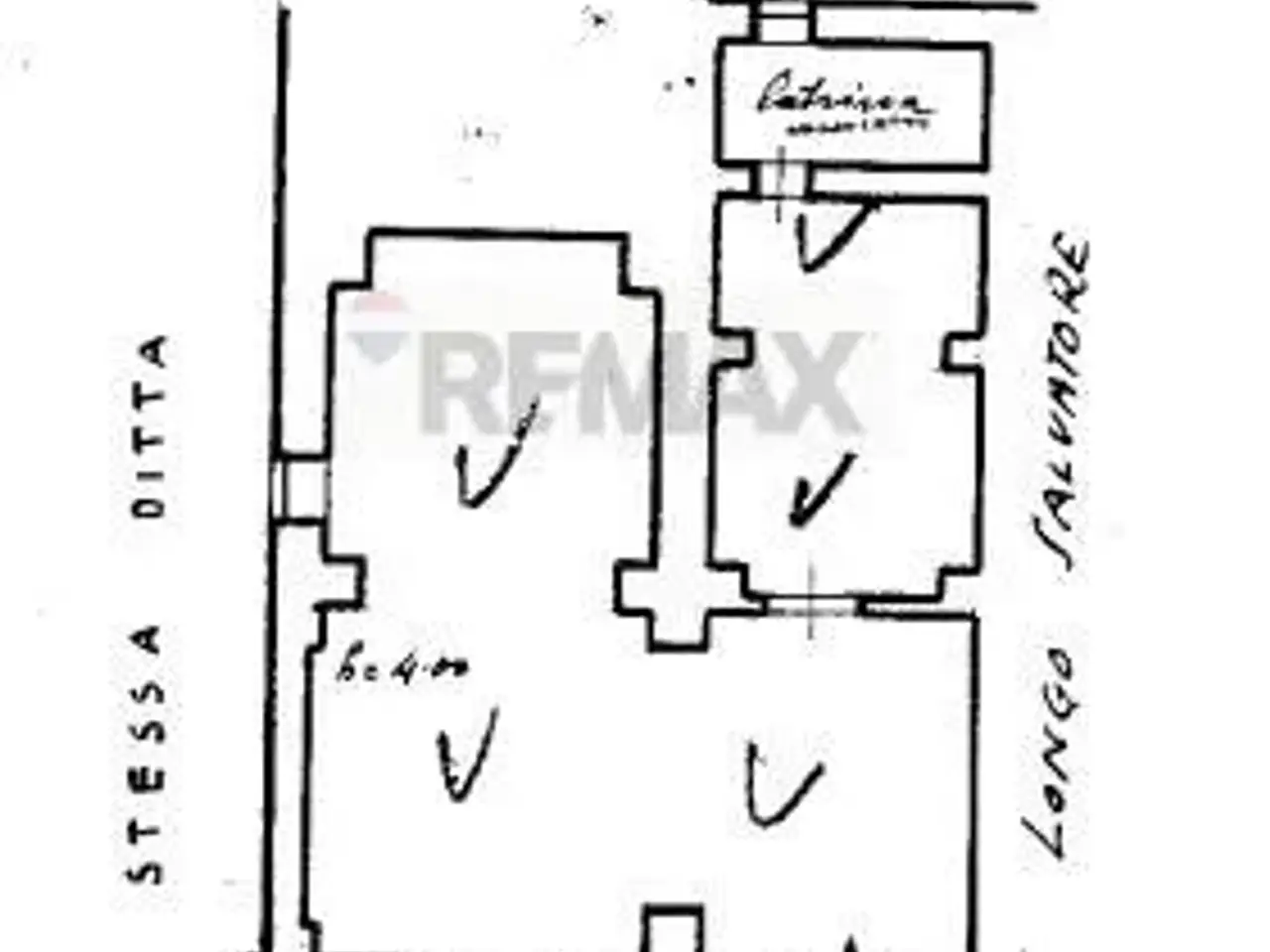 Negozio in Via Antonino di Sangiuliano 72, Catania, {3} - Planimetria 1