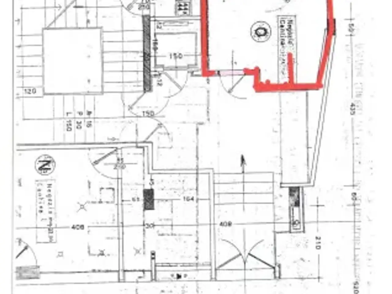 Magazzino in Via Fratelli Bandiera 3, Pordenone, {3} - Planimetria 1