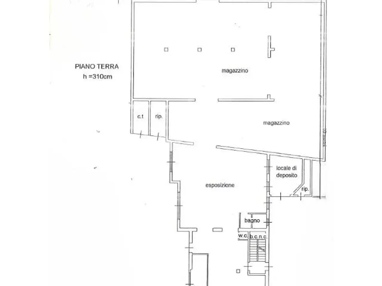 Capannone in Via Fiorenza 20, Piateda, {3} - Planimetria 1
