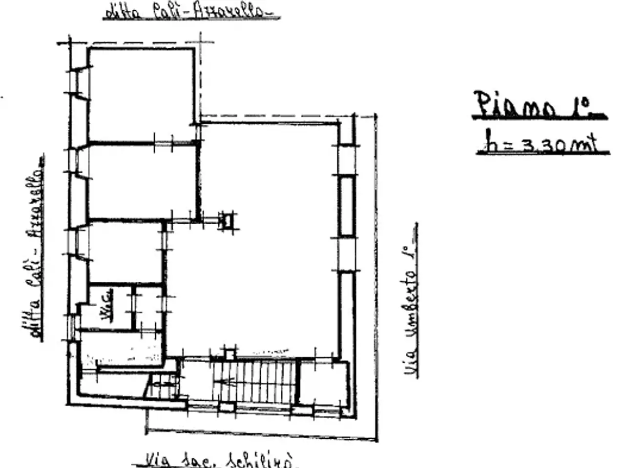 Ufficio in Via Umberto I 92, Maletto, {3} - Planimetria 1