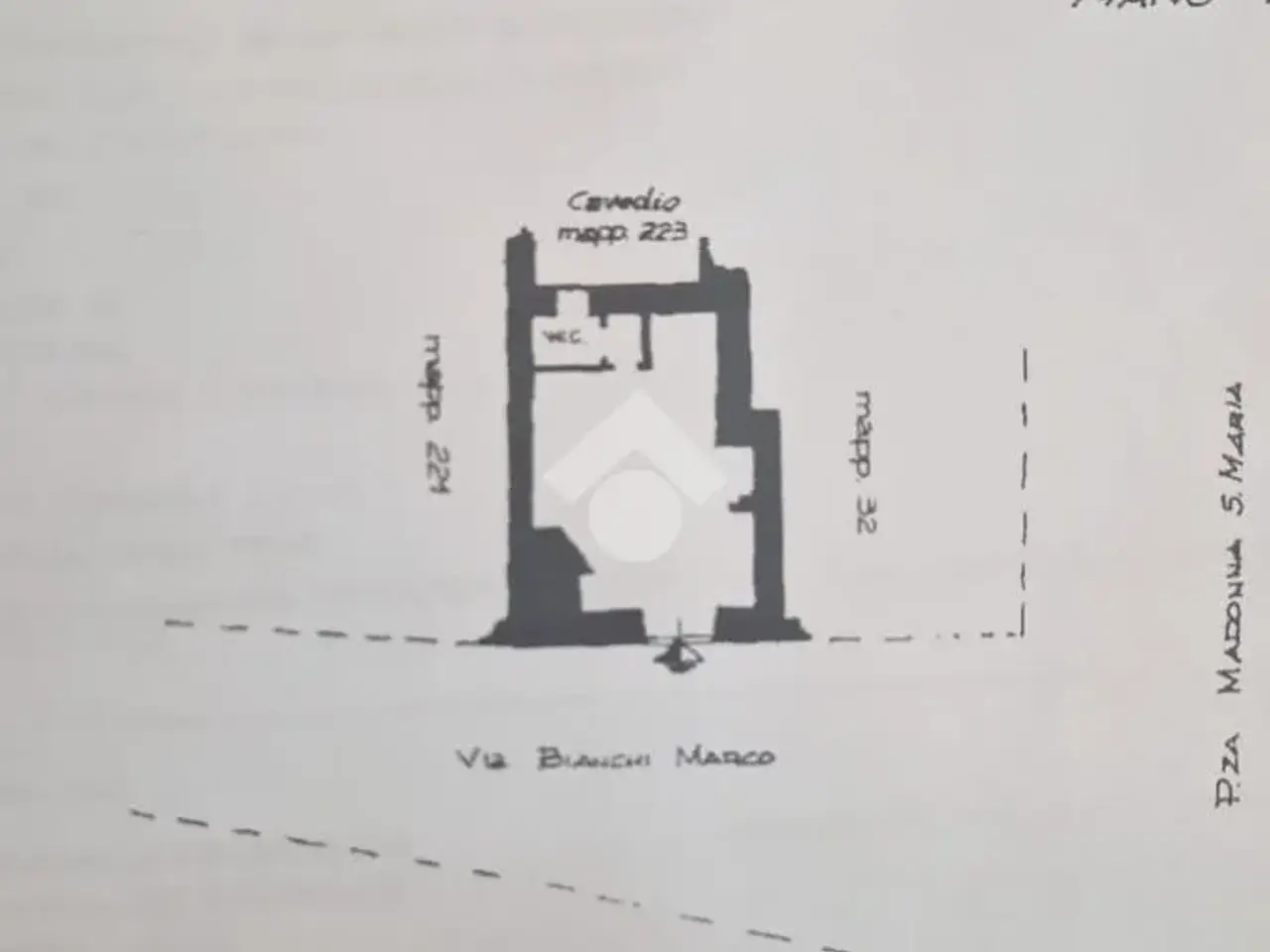 Negozio in Tabacchino Via Marco Bianci 4, Badalucco, {3} - Planimetria 1