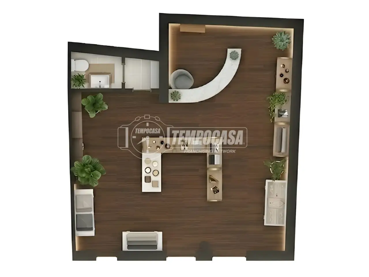 Esercizio commerciale in Via Garibaldi 10, Garda, {3} - Planimetria 1