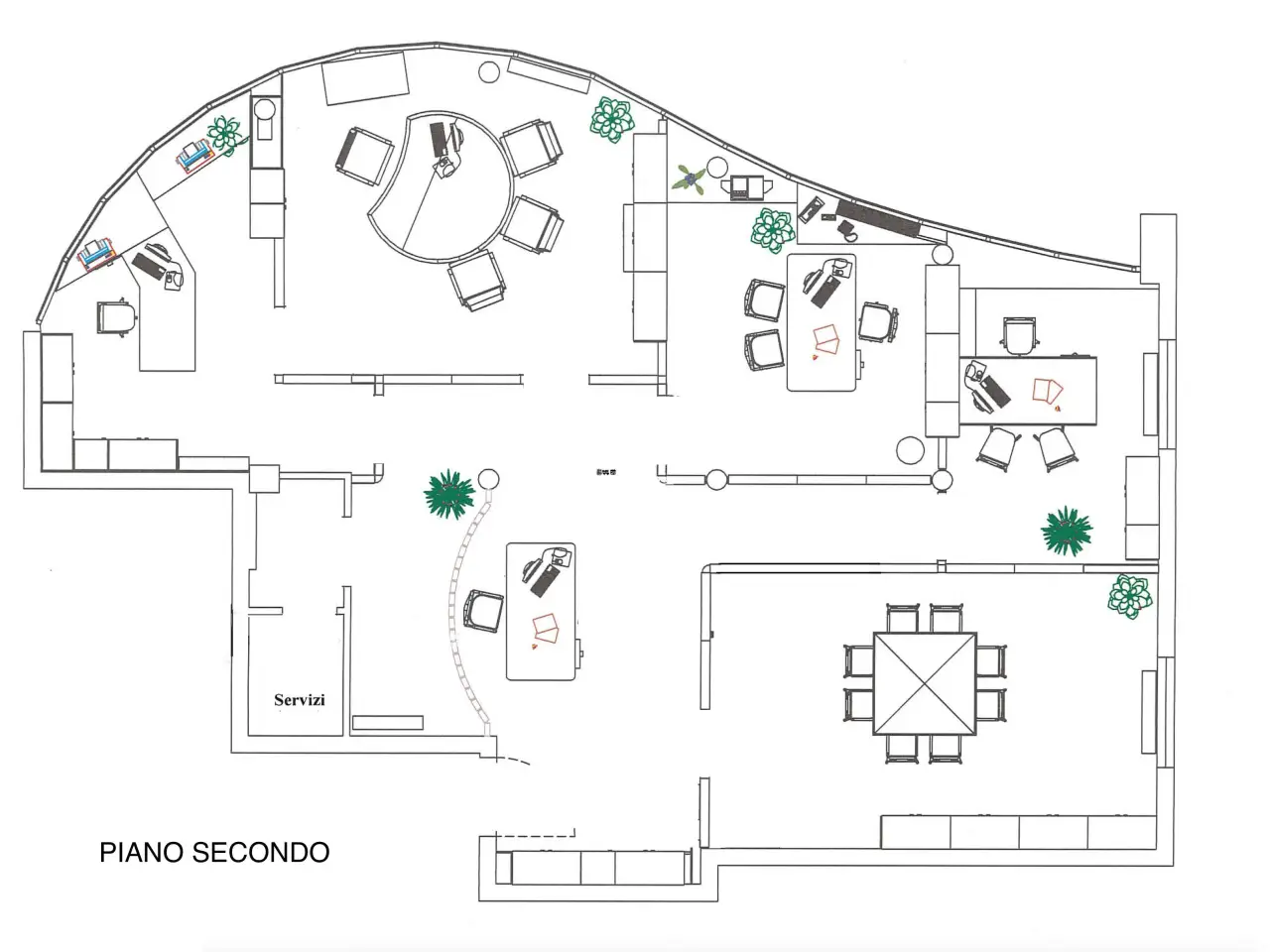 Ufficio in Ad.Ze Via Zucconi, Modena, {3} - Planimetria 1