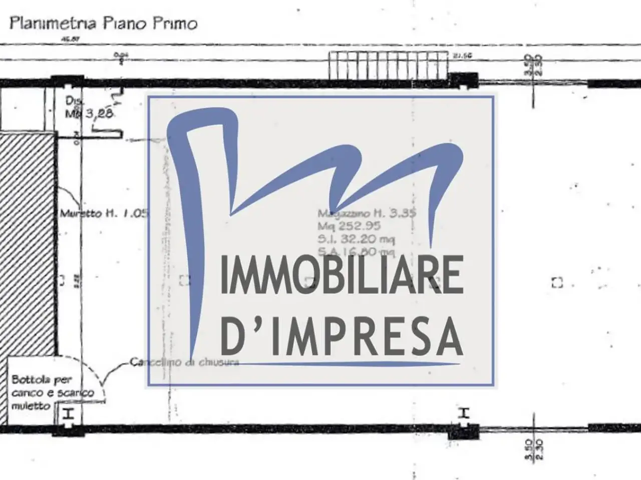 Capannone in Str. S.Donato, Parma, {3} - Planimetria 1