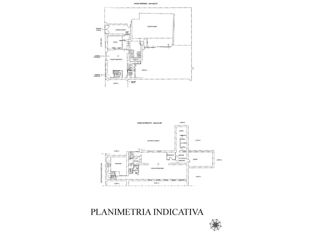 Negozio in Via Bellezia, Torino, {3} - Planimetria 1
