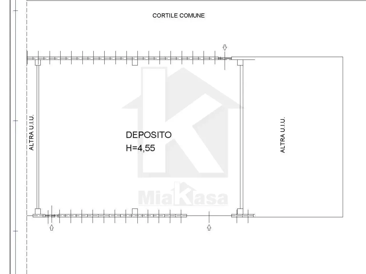 Magazzino in Via Papa Giovanni XXIII 176, Cardano Al Campo, {3} - Planimetria 1