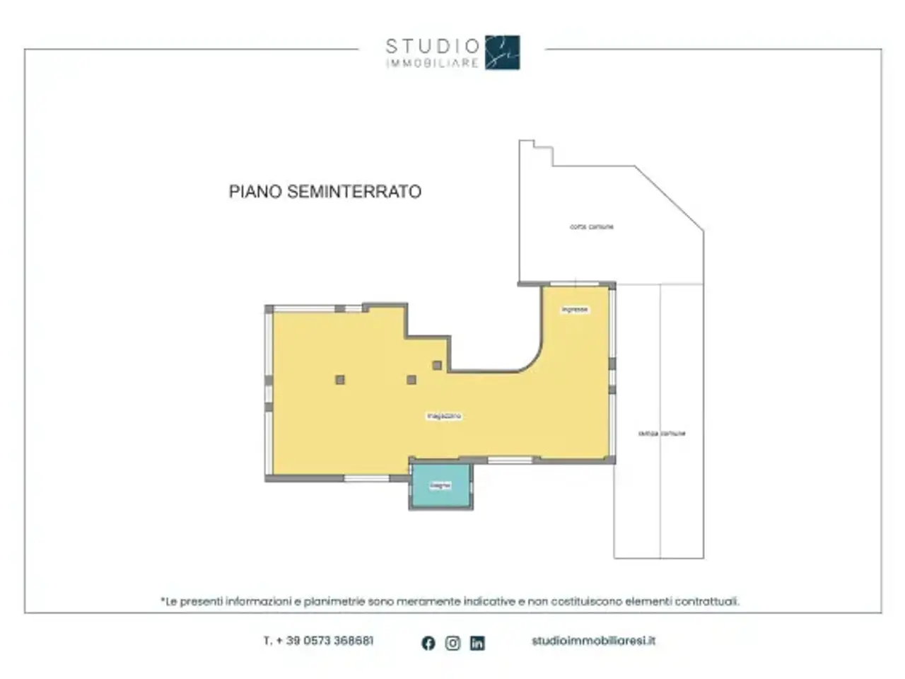Magazzino in Via Donatori del Sangue, Pistoia, {3} - Planimetria 1