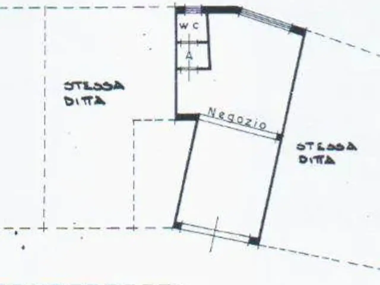 Negozio in Viale Aldo Moro, Olbia, {3} - Planimetria 1