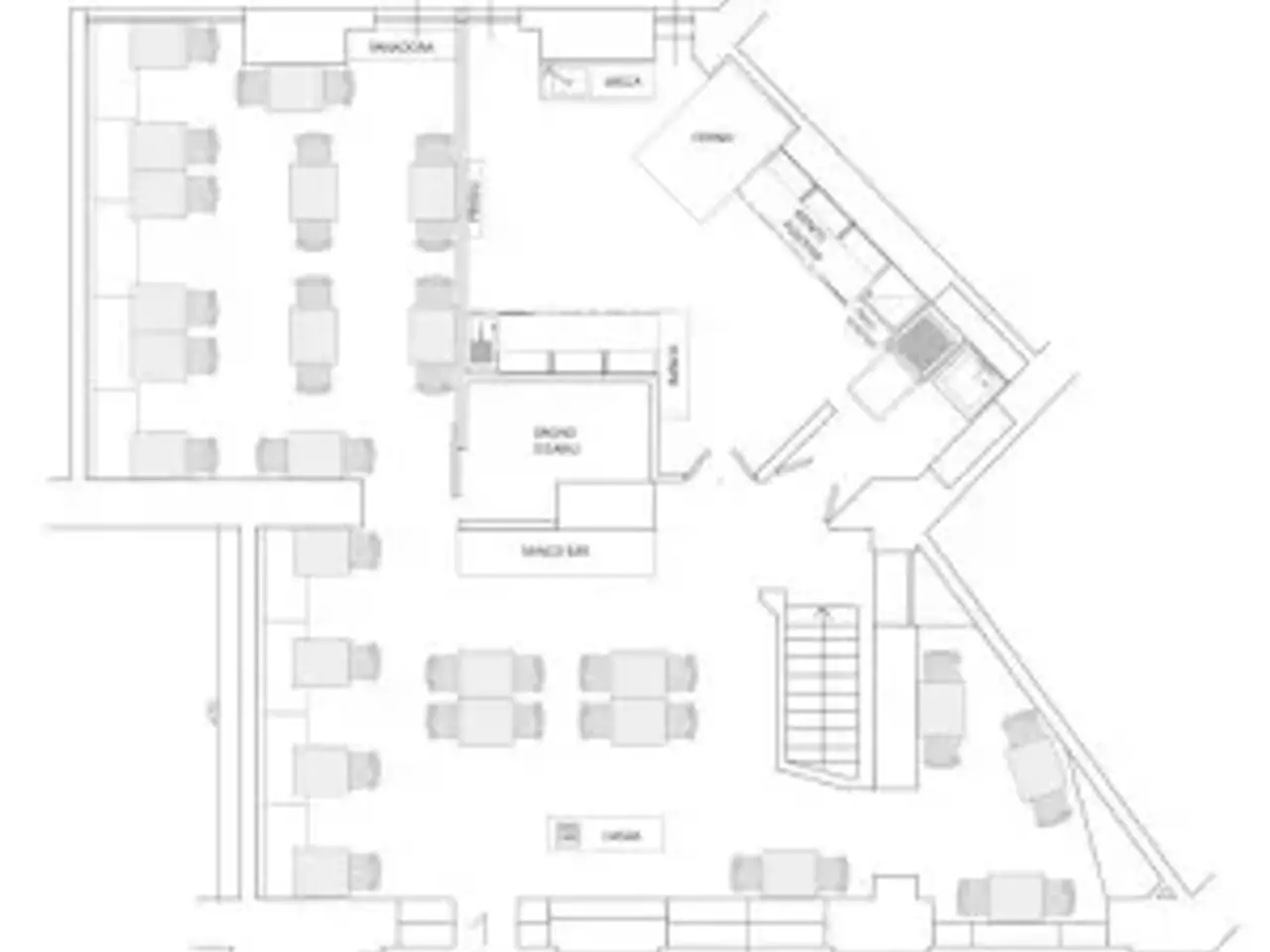 Negozio in Via Vincenzo Monti, Milano, {3} - Planimetria 1