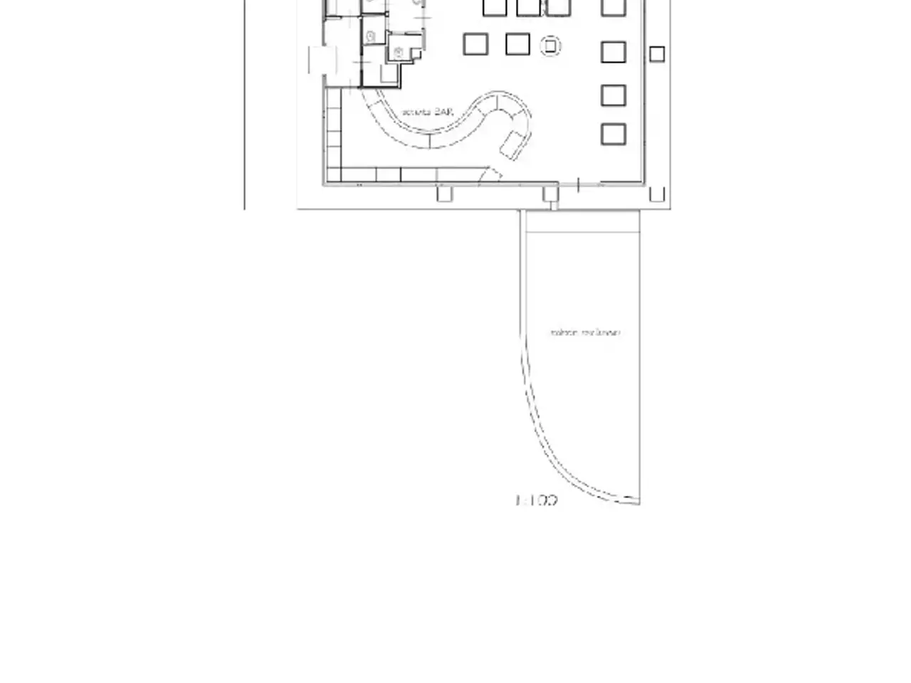 Locale commerciale in , Pisa, {3} - Planimetria 1