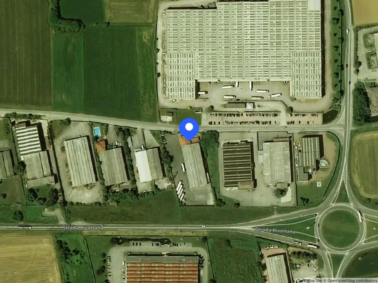 Fabbricato misto in Via Milano, 9, 24040 Zona Industriale Bg, Italia 9, Calvenzano, {3} - Foto 1