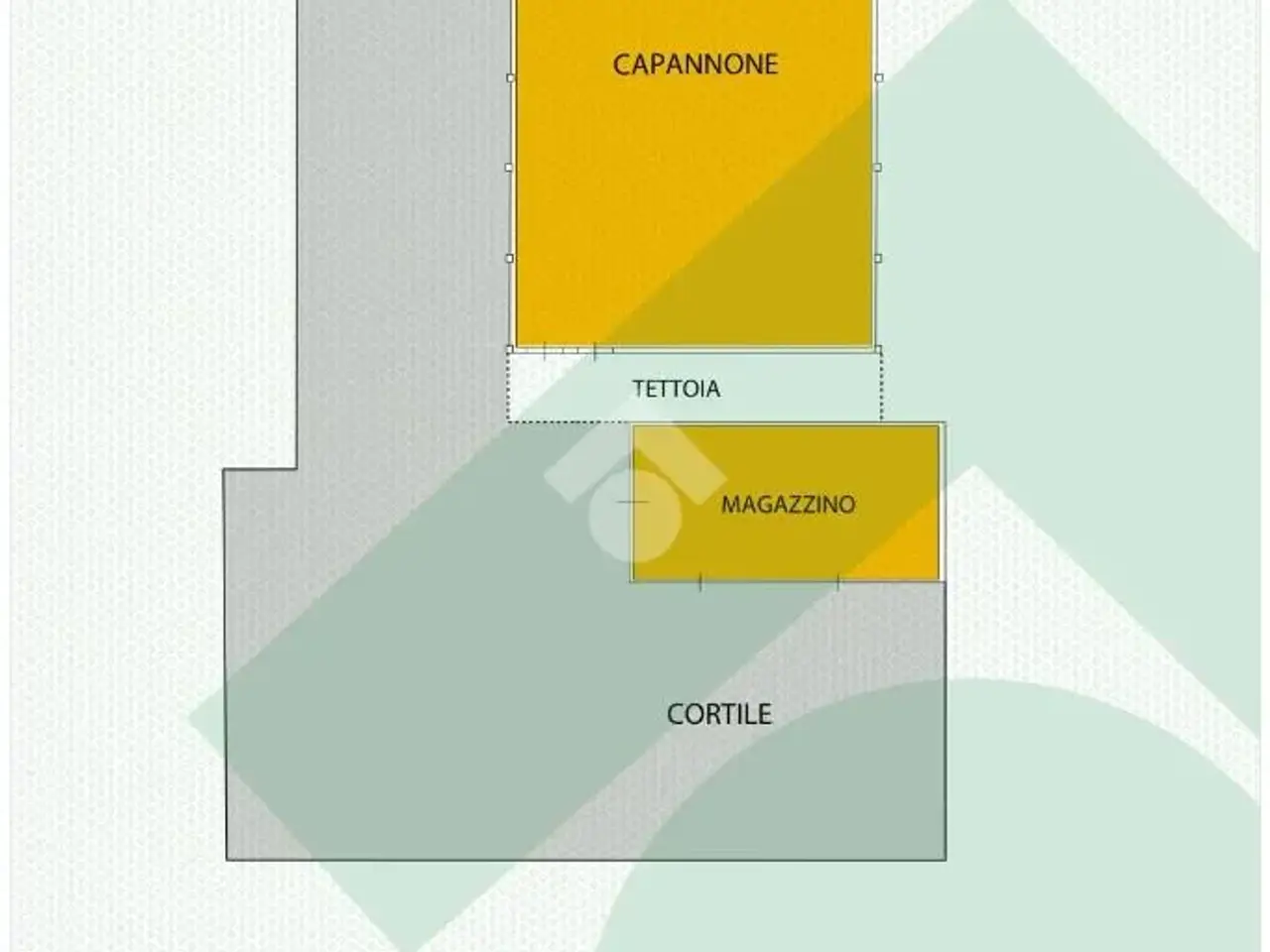 Capannone in Via Fermi 1, Settimo Milanese, {3} - Planimetria 1