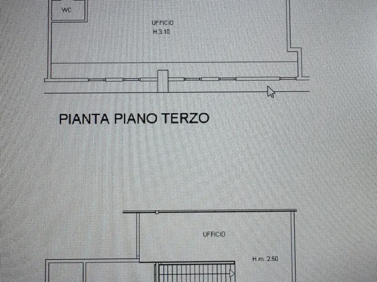 Ufficio in Via Banchina dell'Azoto, Venezia, {3} - Planimetria 1