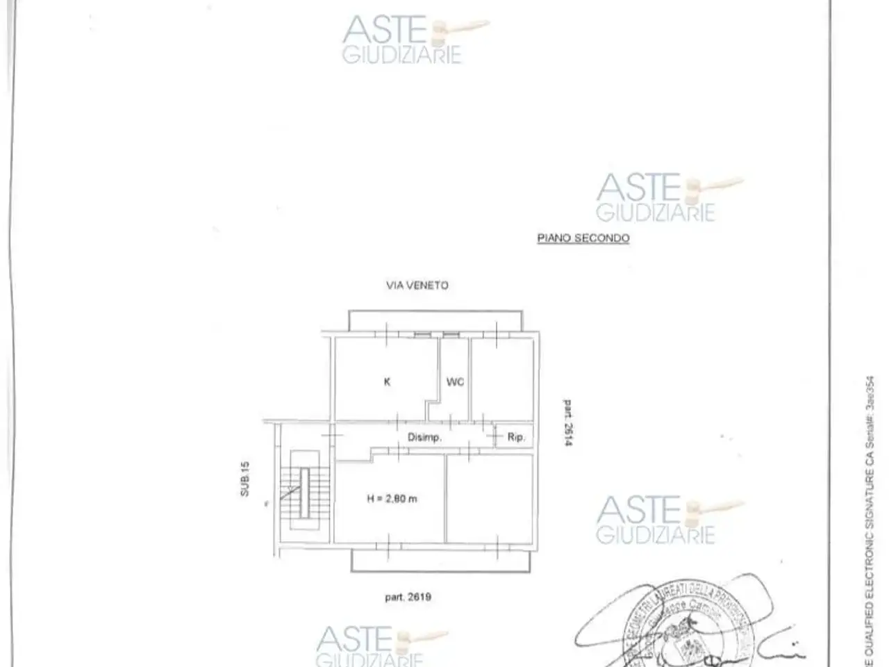 Garage in Via Veneto, 46, 93019 Sommatino CL, Italia 46, Sommatino, {3} - Planimetria 1