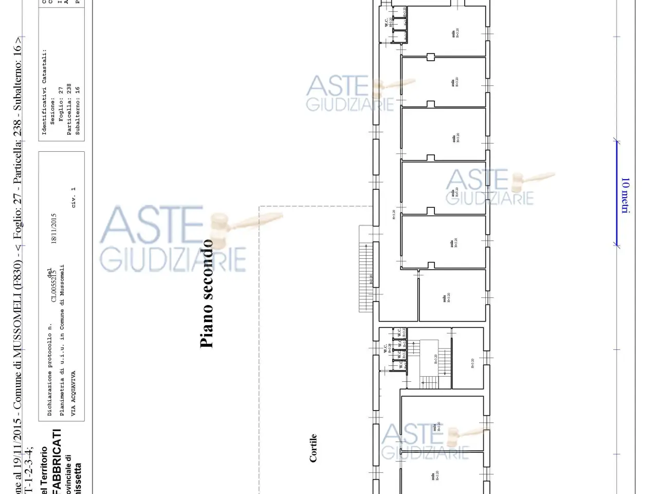 Ufficio in Via Acquaviva 1 1, Mussomeli, {3} - Planimetria 1