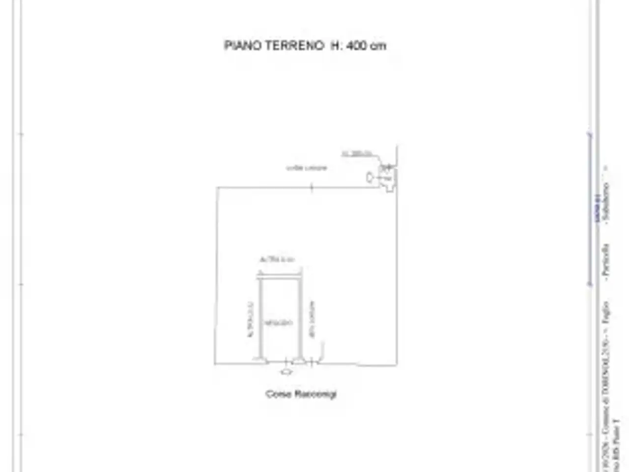Negozio in Corso Racconigi 124, Torino, {3} - Planimetria 1