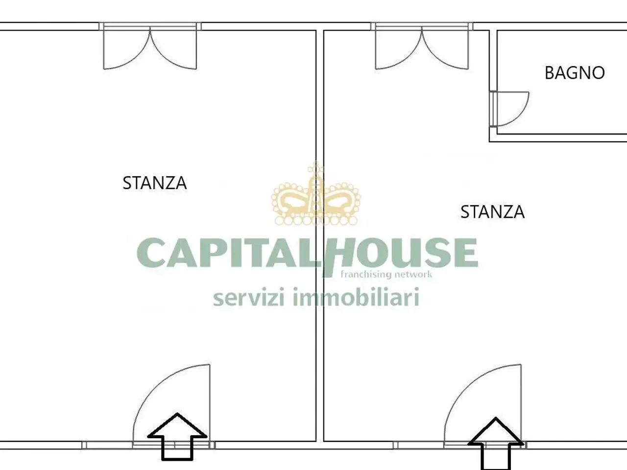 Negozio in Via Mario Gigante 31-33, Napoli, {3} - Planimetria 1