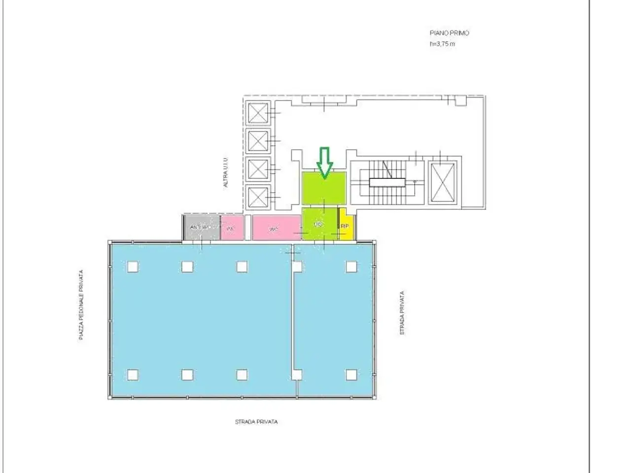 Ufficio in , Palermo, {3} - Planimetria 1