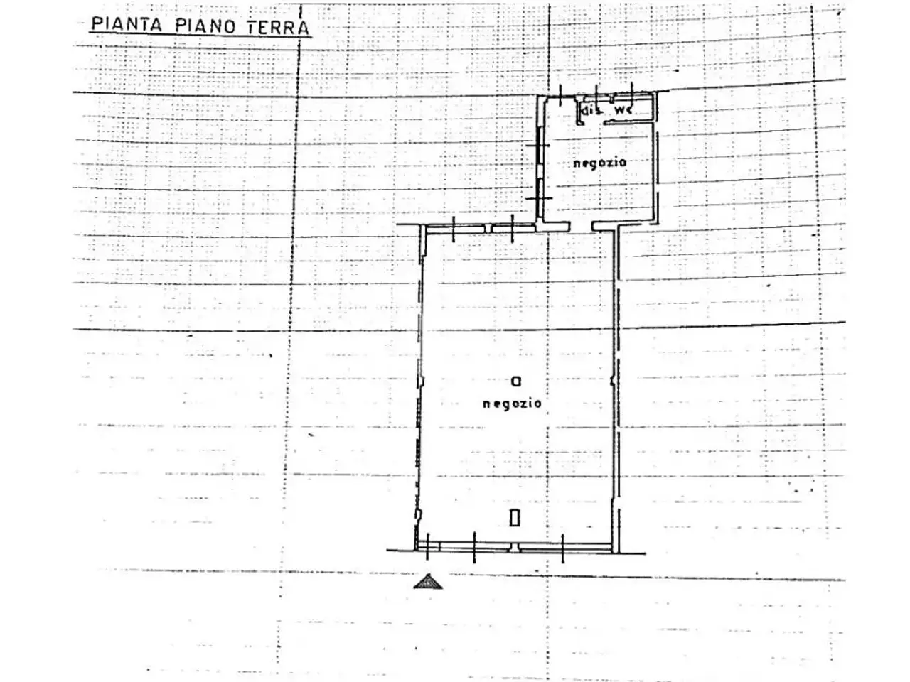 Negozio in Via Gramsci, Casalpusterlengo, {3} - Planimetria 1