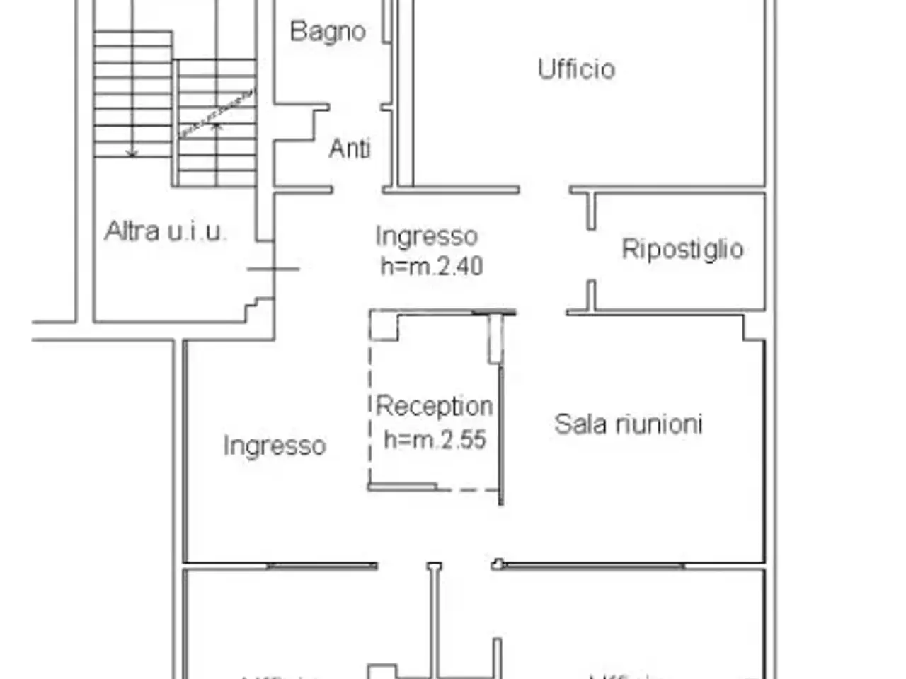 Ufficio in Via Caselline 289, Vignola, {3} - Planimetria 1