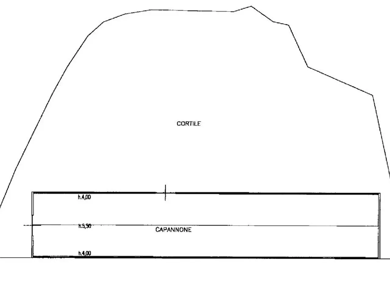 Capannone in Località Migliero, Corneliano D'Alba, {3} - Planimetria 1