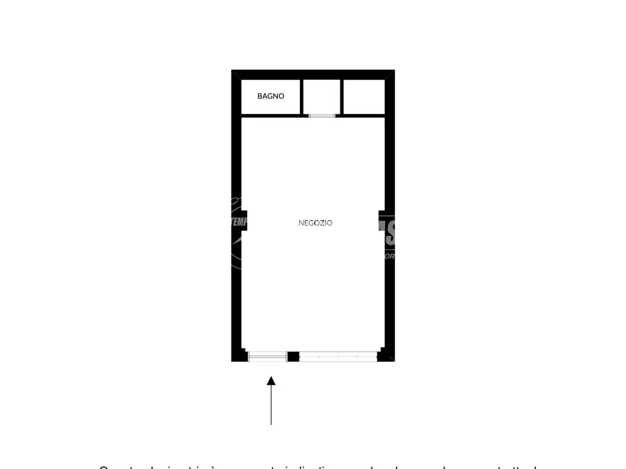 Negozio in Viale Corsica 45, Milano, {3} - Planimetria 1
