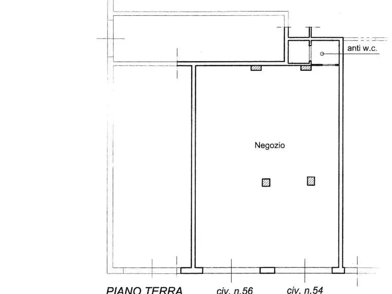 Negozio in Viale Dante Alighieri, 54, Pomezia - Planimetria 1