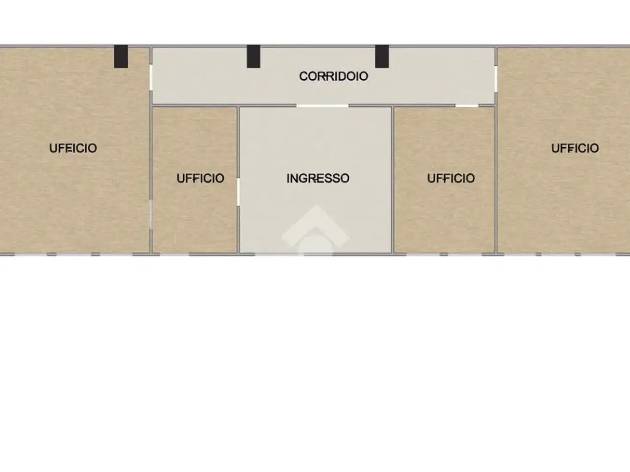 Ufficio in Via Canton 22, Selvazzano Dentro, {3} - Planimetria 1