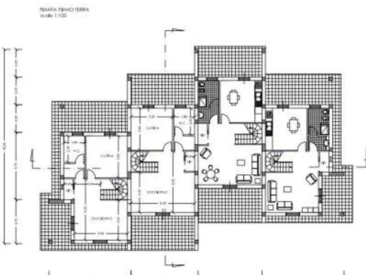 Villa plurifamiliare in vendita, Città del Mare Snc, Terrasini - Planimetria 1